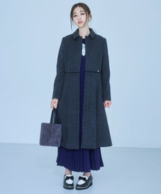 TOCCA 【消臭】BITTER CARAMEL CHOCOLATE ウールコート