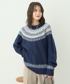 earth music&ecology オーロララメノルディックチュニック