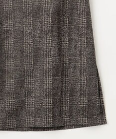 J.PRESS LADIES 【洗える】チェック ジャカード ナロー スカート