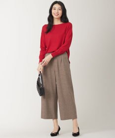 ANY SIS L 【洗える】カシミヤブレンド ニット