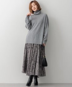 23区 S Ratti ペイズリープリント ティアード スカート