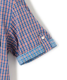 J.PRESS MEN オーガニックコットンダブルチューブマルチチェック シャツ