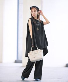 Tiaclasse 【洗える】カットツイルセットアップ（2点セット）