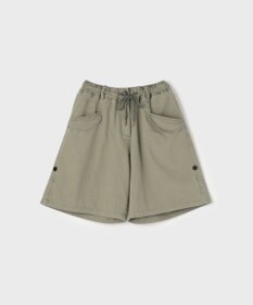 GRACE CONTINENTAL ヘリンボーンツイルハーフパンツ