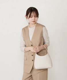 russet スムースレザー2WAYミニトートバッグ(CE-1676)