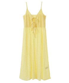 earth music&ecology フラワーレースキャミワンピース