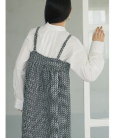 Green Parks armonia．表面感素材ジャンスカ