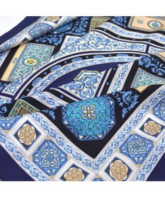 Marca 【伝統横濱スカーフ】宝石箱  大判 シルクツイル スカーフ