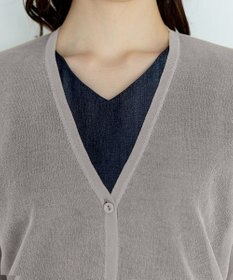 Tiaclasse シアーショートカーディガン