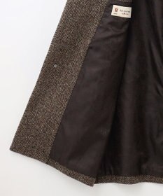 JOSEPH ABBOUD 【キングサイズ・軽量/シェットランドツィード/インポート素材】 シェットランドツィード ダッフルコート