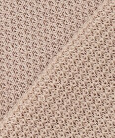 UNFILO 【洗える】リネンリンクスメッシュ　プルオーバー