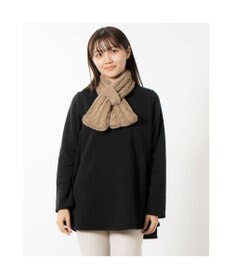 UNBILLION カシュネ cache nez / ニット×フェイクファーマフラー