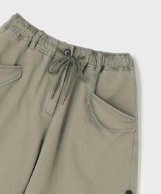 GRACE CONTINENTAL ヘリンボーンツイルハーフパンツ