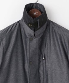 JOSEPH ABBOUD 【外せるダウンライナー/軽量】2WAYインターレース ダウンコート