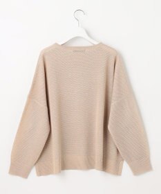 UNFILO 【洗える】リネンリンクスメッシュ　プルオーバー