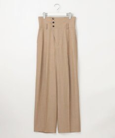 23区 【GOLD LABEL】ナチュラルシャンブレー タックパンツ