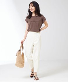 ANY SIS エンボスロゴ Tシャツ