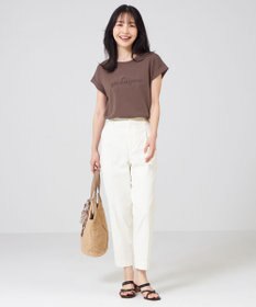 ANY SIS エンボスロゴ Tシャツ