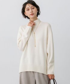 23区 【先行予約】カシミヤブレンド ハイネック ニット