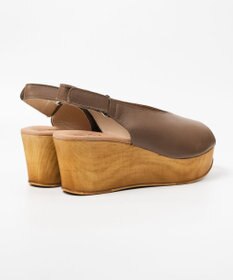 BONTRE 【BONTRE/ボントレ】ウッド調ウェッジサンダル/90502-RS