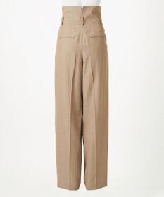 23区 【GOLD LABEL】ナチュラルシャンブレー タックパンツ