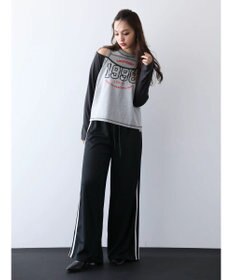 Green Parks ＥＧＯＩＳＴ　肩開きロゴ長袖プルオーバー