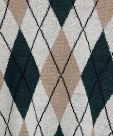 WEGO ルーズフィット総柄カーディガン