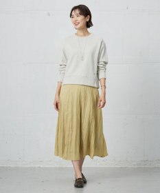J.PRESS LADIES 【WEB限定カラーあり】ラメ裏毛 カットソー