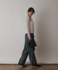 GRACE CONTINENTAL シアーレースカットトップ