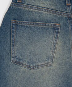 WEGO ワイドカーブデニムパンツ