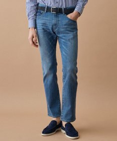 JOSEPH ABBOUD 【JAPANファブリック/ストレッチ/軽量】ライトオンス ストレッチ デニム パンツ