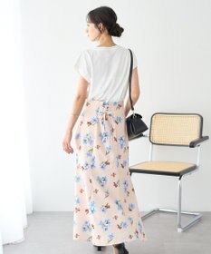 earth music&ecology 【遮熱・接触冷感・UVカット】フレンチスリーブTシャツ