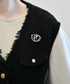 Pisceans スリーストランドブローチ