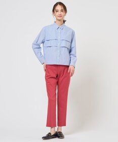 J.PRESS LADIES 【WEB限定カラーあり】COTTON TEX ブラウス
