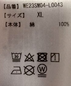 WEGO 【新色追加/手洗い可/綿100%/MLXLサイズ】クルーネックプリントTシャツ