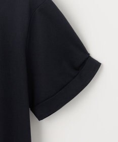 J.PRESS LADIES 【接触冷感・UVケア】コンパクトコットンスムース バンドカラー ワンピース