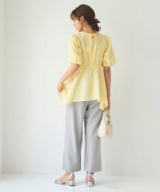 Feroux 【洗える】セミワイド パンツ