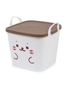 Mother garden しろたん 顔ぼん 蓋つきバスケット