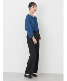 earth music&ecology ワンタックストレートパンツ