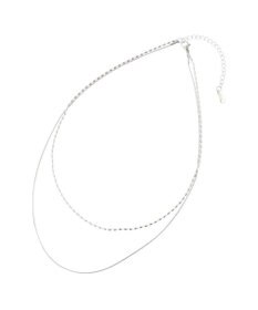 Green Parks ・ＨＡＬＦ　ＴＩＭＥ　サージカル２連ネックレス