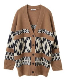 CRAFT STANDARD BOUTIQUE オルテガ柄ニットカーディガン