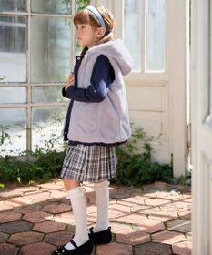 ANY KIDS 中綿リバーシブルベスト