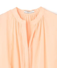 BEIGE， BAC / コットンシアー ギャザーブラウス