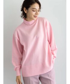 Te chichi バックスリットスタンドネックプルオーバー