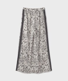 GRACE CONTINENTAL モノトーンフラワープリントパンツ