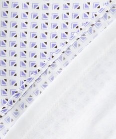 J.PRESS LADIES 幾何プリント ボウタイ カットソー