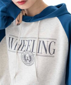 WEGO ラグランショートパーカー