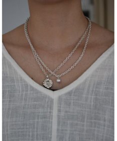 yoaa シルバー925 キクネックレス