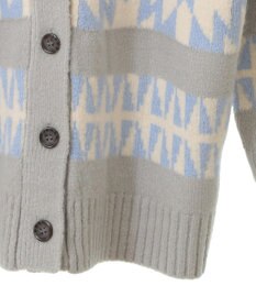 CRAFT STANDARD BOUTIQUE オルテガ柄ニットカーディガン