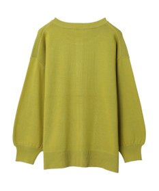 earth music&ecology クルーネックミドル丈カーディガン